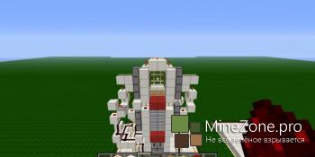 Реалистичный лифт в Minecraft