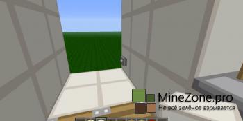 Реалистичный лифт в Minecraft