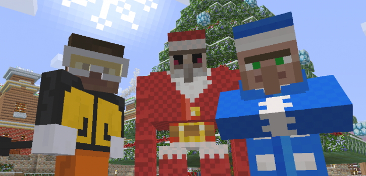 Рождество придет в Minecraft на Xbox уже в этот четверг