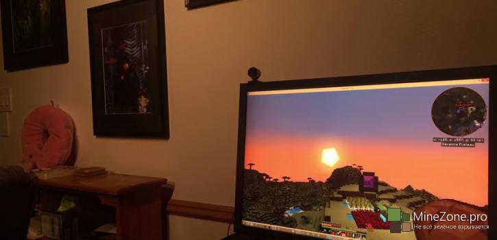 Система освещения комнаты и Minecraft