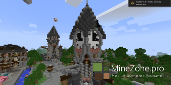 Средневековая деревня карта