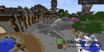 Средневековая деревня карта