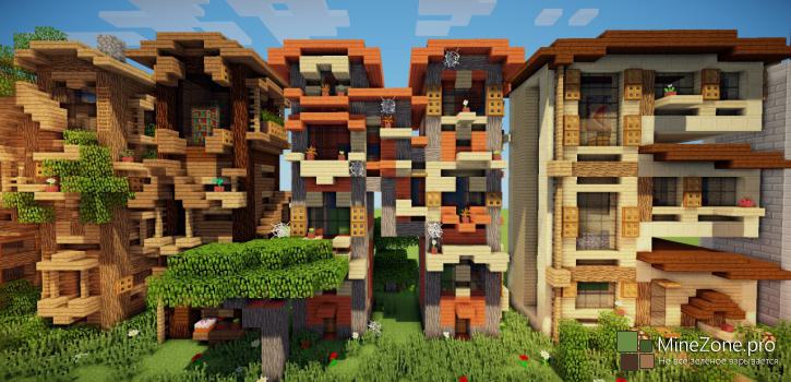 [Map] MINECRAFT frame houses