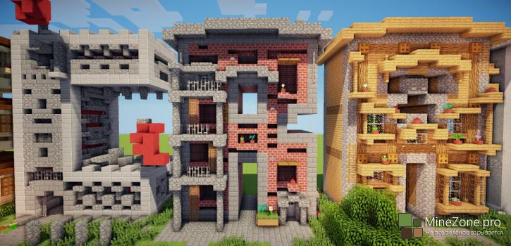 [Map] MINECRAFT frame houses