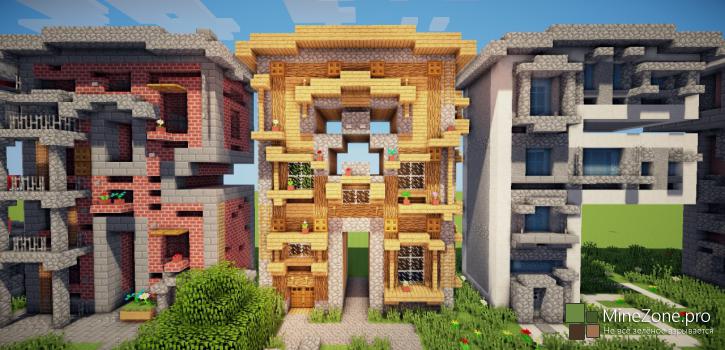 [Map] MINECRAFT frame houses