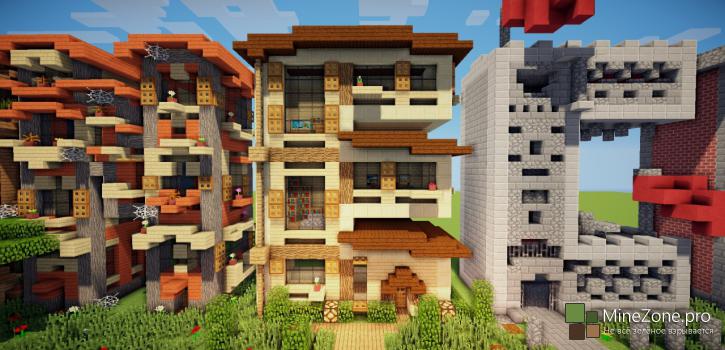 [Map] MINECRAFT frame houses