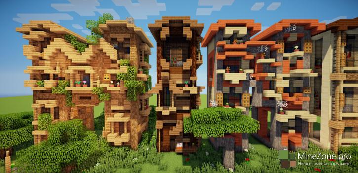 [Map] MINECRAFT frame houses