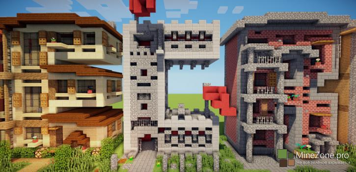 [Map] MINECRAFT frame houses