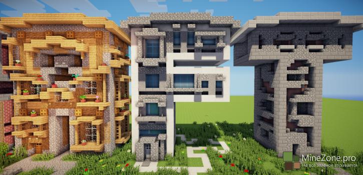 [Map] MINECRAFT frame houses