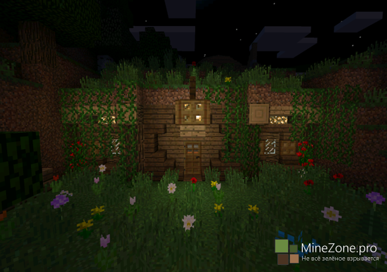 Карта Hobbit-hole для Minecraft PE 0.11.1, 0.11.0