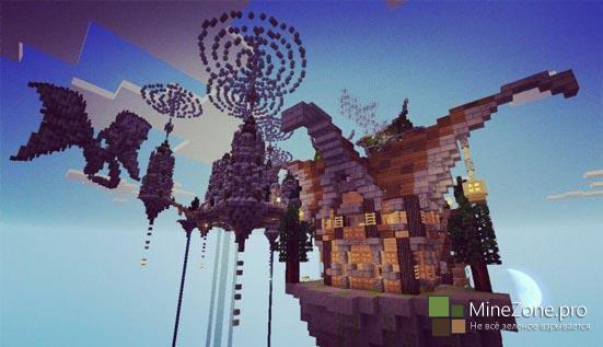 Карта The Mystic Dragon Kingdom для Minecraft PE 0.11.1, 0.11.0