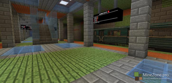 [Map][1.7.10] Карта метро с клиентом (v.3)