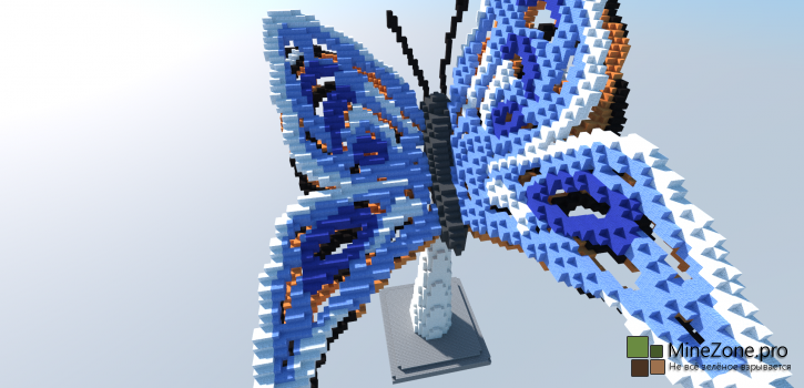Minecraft Timelapse - Butterfly