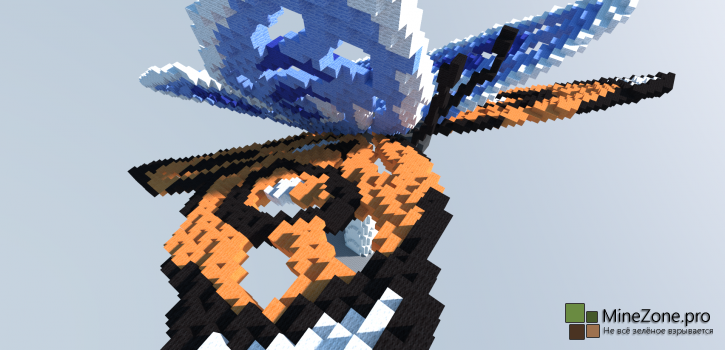 Minecraft Timelapse - Butterfly