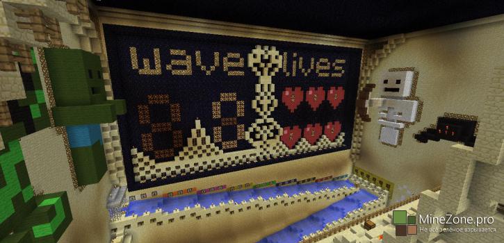 [1.8+] Zombie Castle Defenders - защищайтесь от зомби!