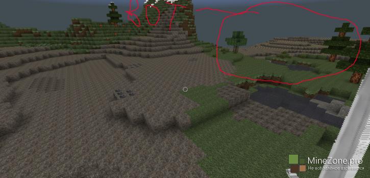 каракули на отдаленных блоках!!