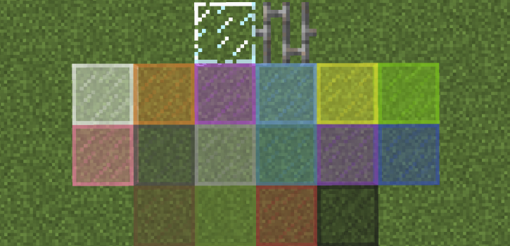 [1.8.9] Horizontal Glass Panes Mod