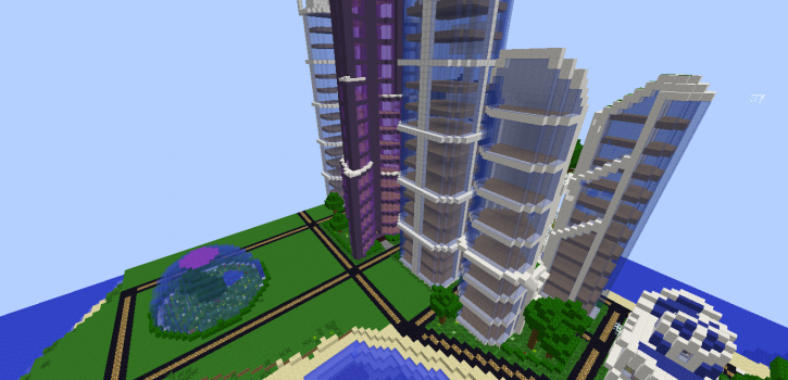 Город "Оазис Сити"!