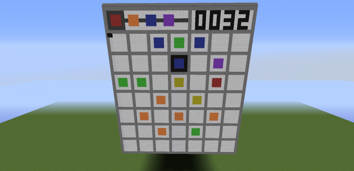 Minecraft - логическая игра "3x3 - Game"