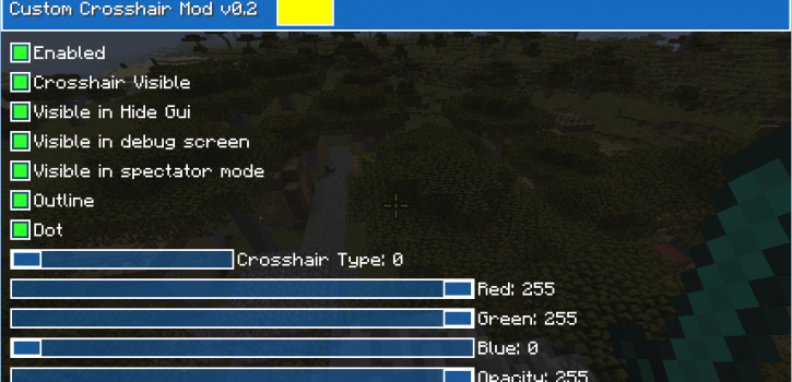 Custom Crosshair Mod