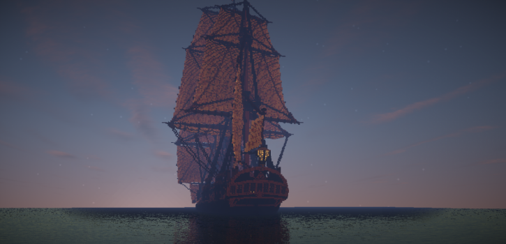 La Belle Poule // French Frigate