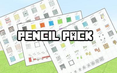 [1.11.2] [128x] Pencil Pack Hand Drawn Resource Pack