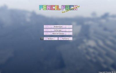 [1.9+] [128x] Pencil Pack Hand Drawn Resource Pack