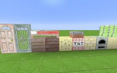 [1.9+] [128x] Pencil Pack Hand Drawn Resource Pack