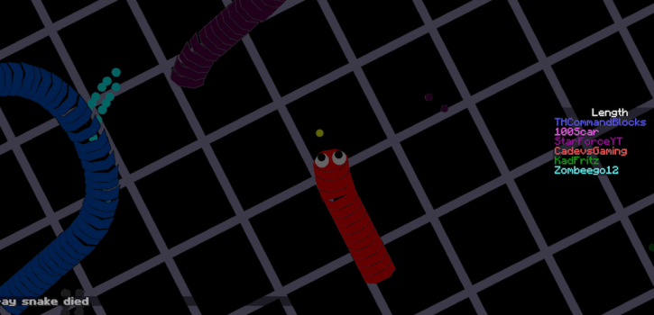 [1.9] Slither.io in Vanilla Minecraft