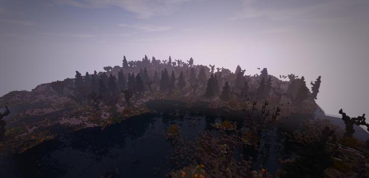 Fall’s End - An Old Native American Themed Map