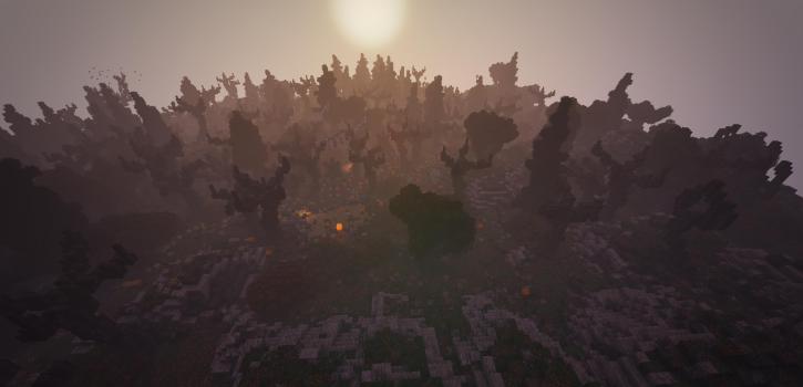 Fall’s End - An Old Native American Themed Map