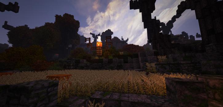 Fall’s End - An Old Native American Themed Map