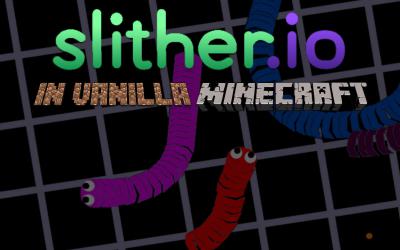 [1.9] Slither.io in Vanilla Minecraft