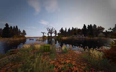 Fall’s End - An Old Native American Themed Map