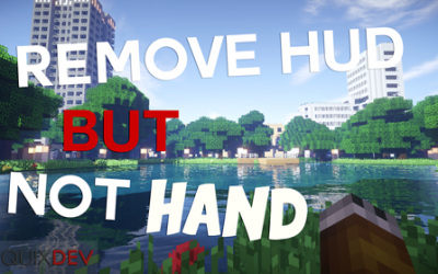 Remove HUD but Not Hand Mod