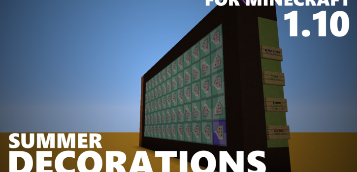 [1.10] SUMMER DECORATIONS