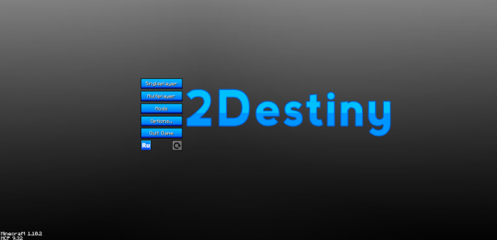 [1.10.2] [Клиент+Сервер] 2Destiny - индустриальная сборка на свежей версии! (v.1.0)