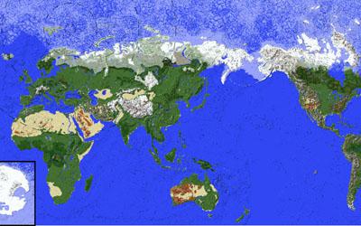 Minecraft Complete Earth Map