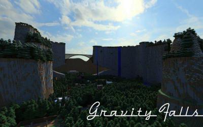 Gravity Falls Exploration Map